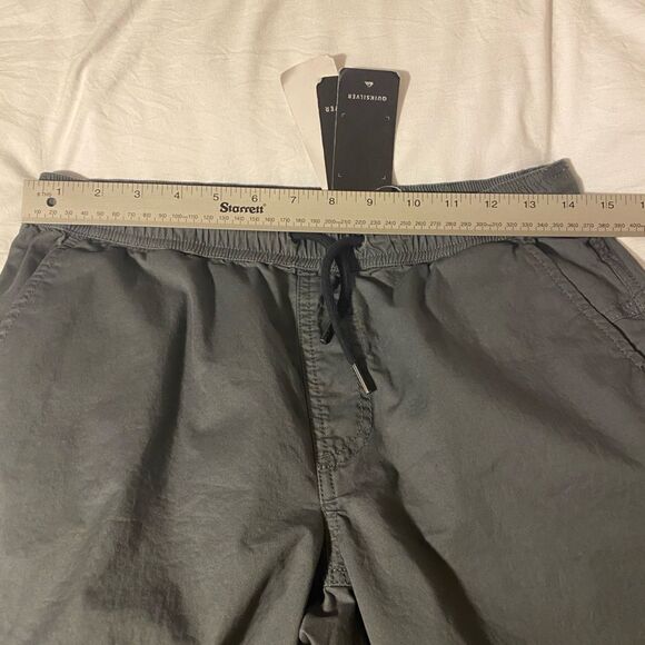Quicksilver Foxoy Straight Tapered Pants Twill Stretch Lightweight Size Small - Picture 8 of 15